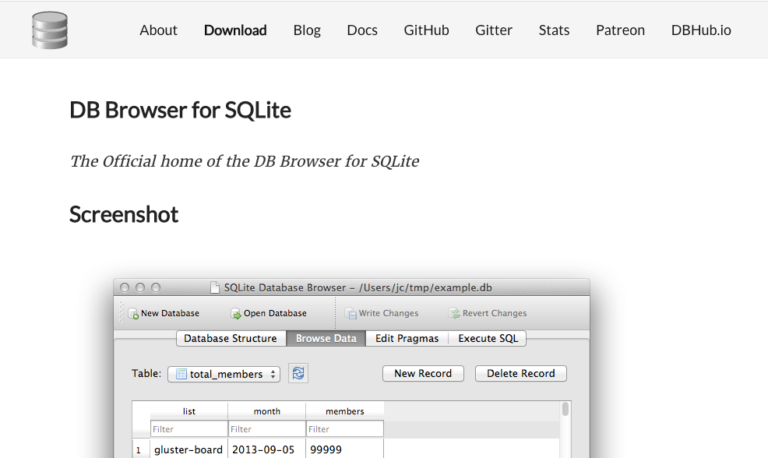db browser for sqlite mac m1